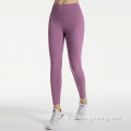 Leggings di sollevamento culo increspati da donna